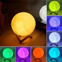 Multicolor Moon Night Light